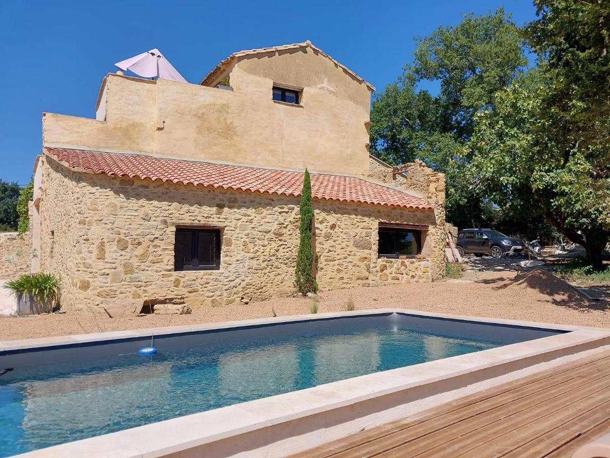 Bed and Breakfast Bastide De La Madeleine Pougnadoresse Esterno foto