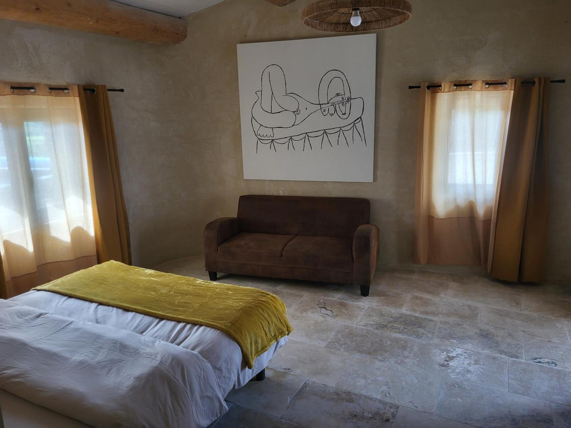 Bed and Breakfast Bastide De La Madeleine Pougnadoresse Esterno foto